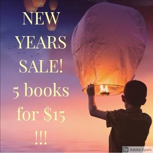 Books (5) for $15